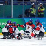 Michal Geier dal první gól semifinále a poslal Čechy do vedení.