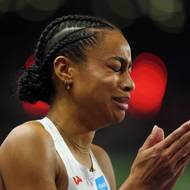 Lurdes Gloria Manuel dohnal její triumf k slzám