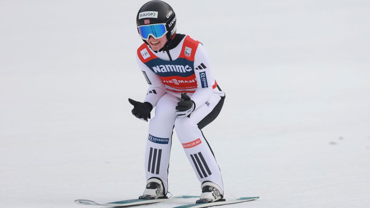 Kvandalová ovládla i druhé lety ve Vikersundu, vítr umožnil jediné kolo