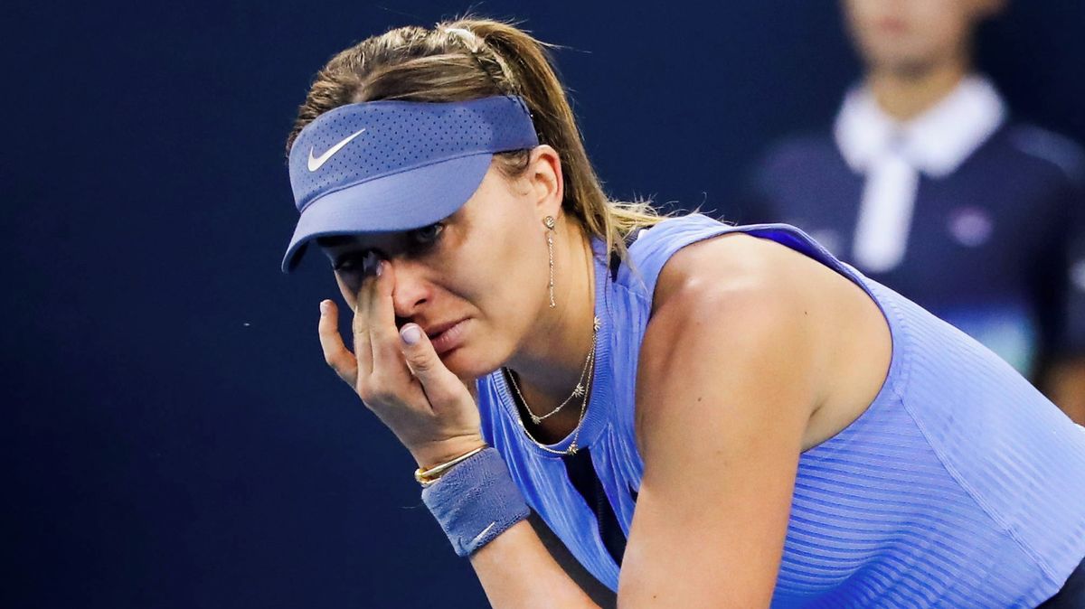 Zoufalství bývalé světové dvojky. Brutální strach, jsem ztracená, svěřuje se tenistka