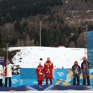 Češka Simona Bubeníčková se postavila na stříbrný stupínek vedle Rusky Bagijanové