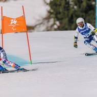 Tadeáš Kříž s trasérkou Ivou Křížovou zvládají všechny disciplíny alpského lyžování