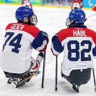 Čeští veteráni v českém dresu - Michal Geier a Zdeněk Hábl