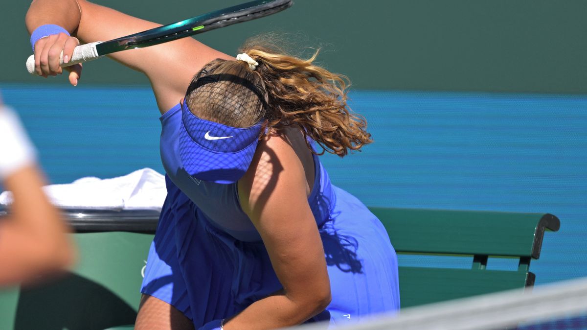 Nejsem na sebe hrdá! Ruska se omluvila za své běsnění po porážce se Siniakovou