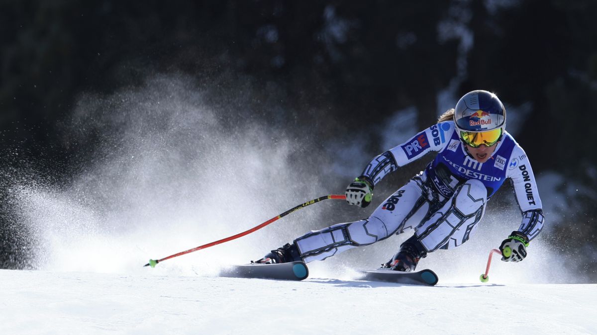 Ledecká zajela v tréninku na sobotní sjezd ve finále SP desátý čas