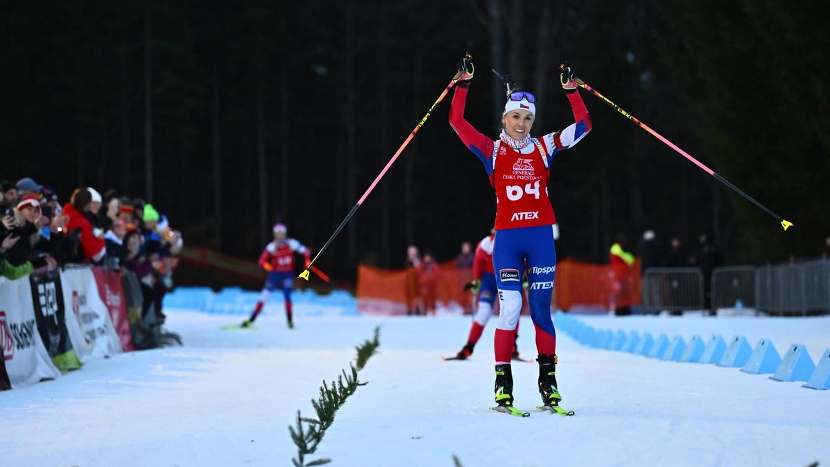 Voborníková vyhrála supersprint a šla se učit na zkoušku. Moje afterparty bude se studijními materiály, smála se