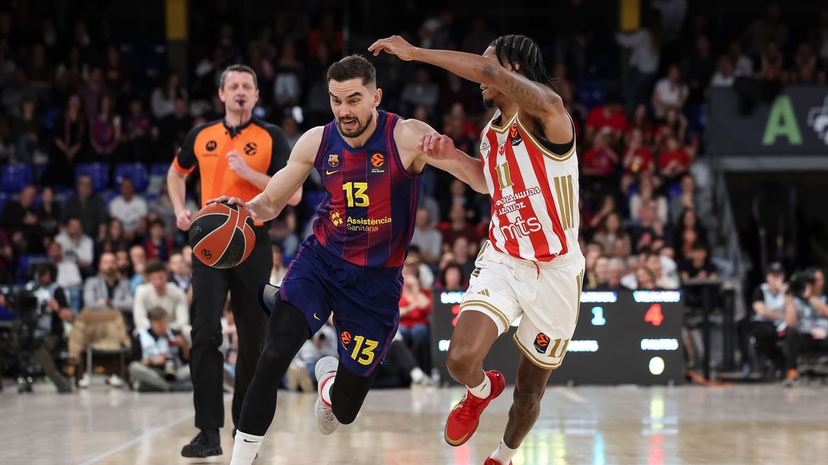 Veselý se Satoranským dotáhli Barcelonu k vítězství nad Crvenou Zvezdou
