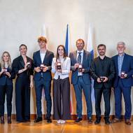 <p></p>
<p>Prezident Petr Pavel přijal sportovkyně a sportovce, kteří reprezentovali Českou republiku na zimních olympijských a paralympijských hrách, 31. března 2026, Praha.</p>
<p></p>