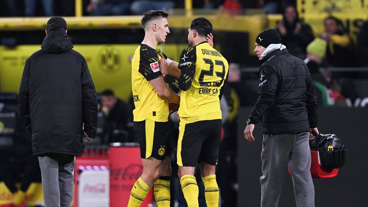 Kapitán fotbalistů Dortmundu Can si natrhl zkřížený vaz v kolenu, přijde i o MS