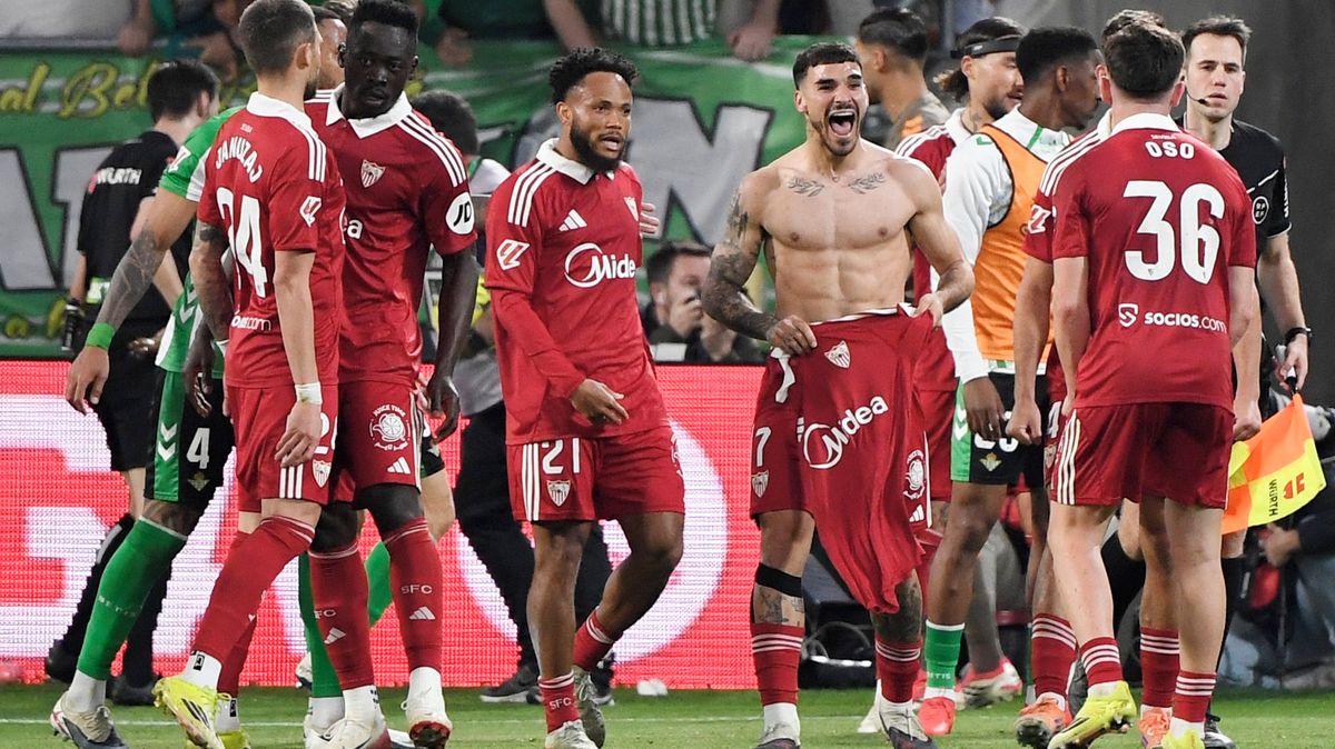 Betis v sevillském derby ztratil dvougólové vedení