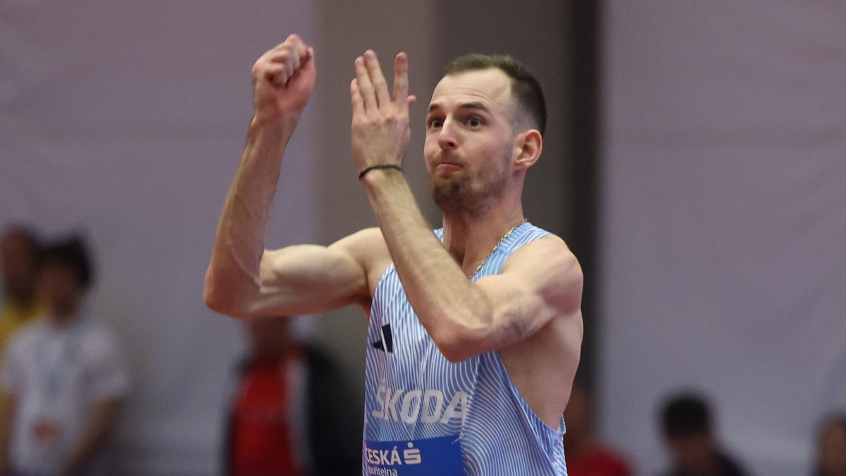 Výškař Štefela má druhý halový titul