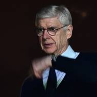 Arséne Wenger na Letné. 