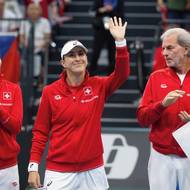 Hlavní hvězda Švýcarského týmu Belinda Bencicová. 