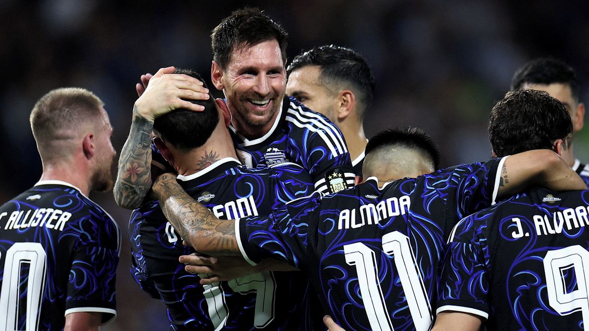 Jasná záležitost. Argentinci rozdrtili Zambii, zářil Messi