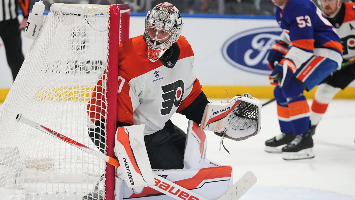 Vladař vychytal Philadelphii důležitou výhru na ledě Islanders