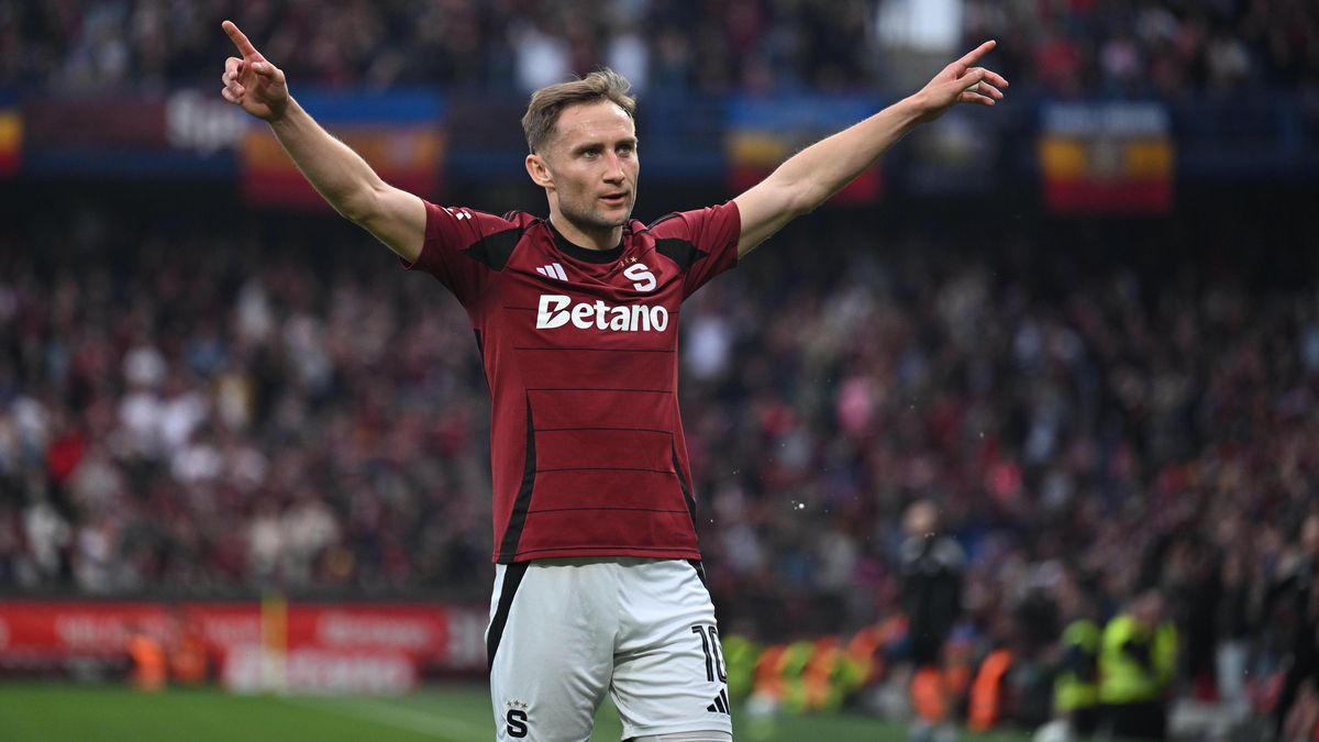 Kuchta se dvakrát trefil. Sparta vyhrála počtvrté za sebou