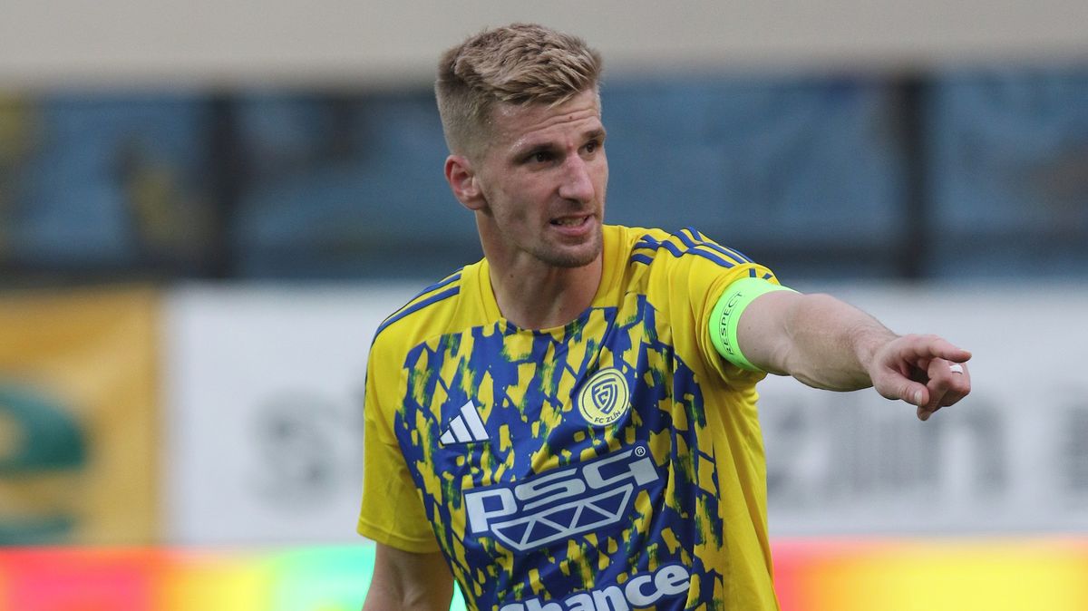 Zlínští fotbalisté přišli do konce sezony o kapitána