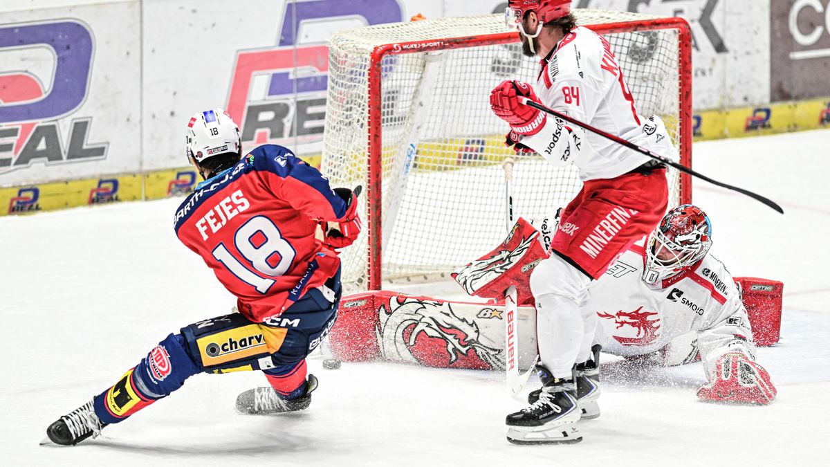 HOKEJ ONLINE: Videomomenty. Kacetl přivádí Dynamo k šílenství, Sedlákovi sebral tutový gól. Červenka netrefil prázdnou branku