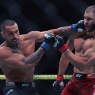 Jiří Procházka (vpravo) v souboji Carlosem Ulbergem.