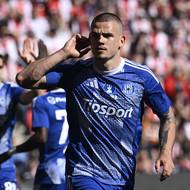 Václav Sejk poslal Sigmu do vedení.