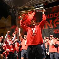 <p>Příjezd hokejistů Dynamo Pardubice, 28. dubna 2026, Pardubice.</p>