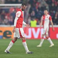 Vyloučený Tomáš Chorý ze Slavie.