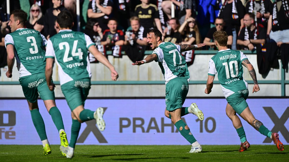 Klokaní euforie! Bohemians smázli oslabenou Spartu a možná rozhodli boj o titul