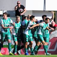 Euforie fotbalistů Bohemians