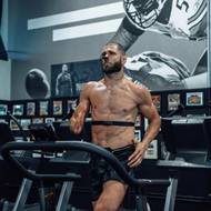 Jiří Procházka pár dnů před titulovým zápasem.