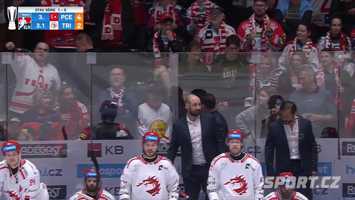 Nechutný závěr druhého finále mezi Pardubicemi a Třincem má dohru