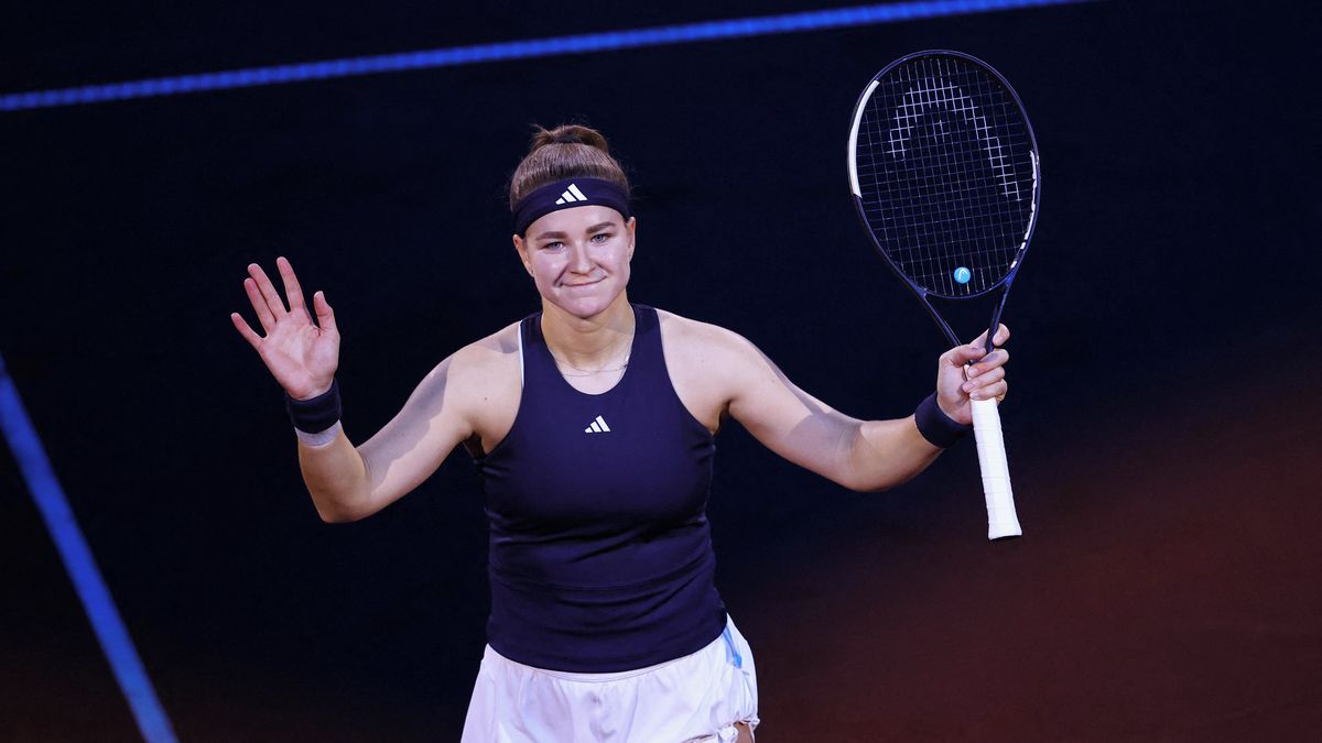 Muchová po drtivém obratu dál září. Kromě soupeřky smázla i moderátora