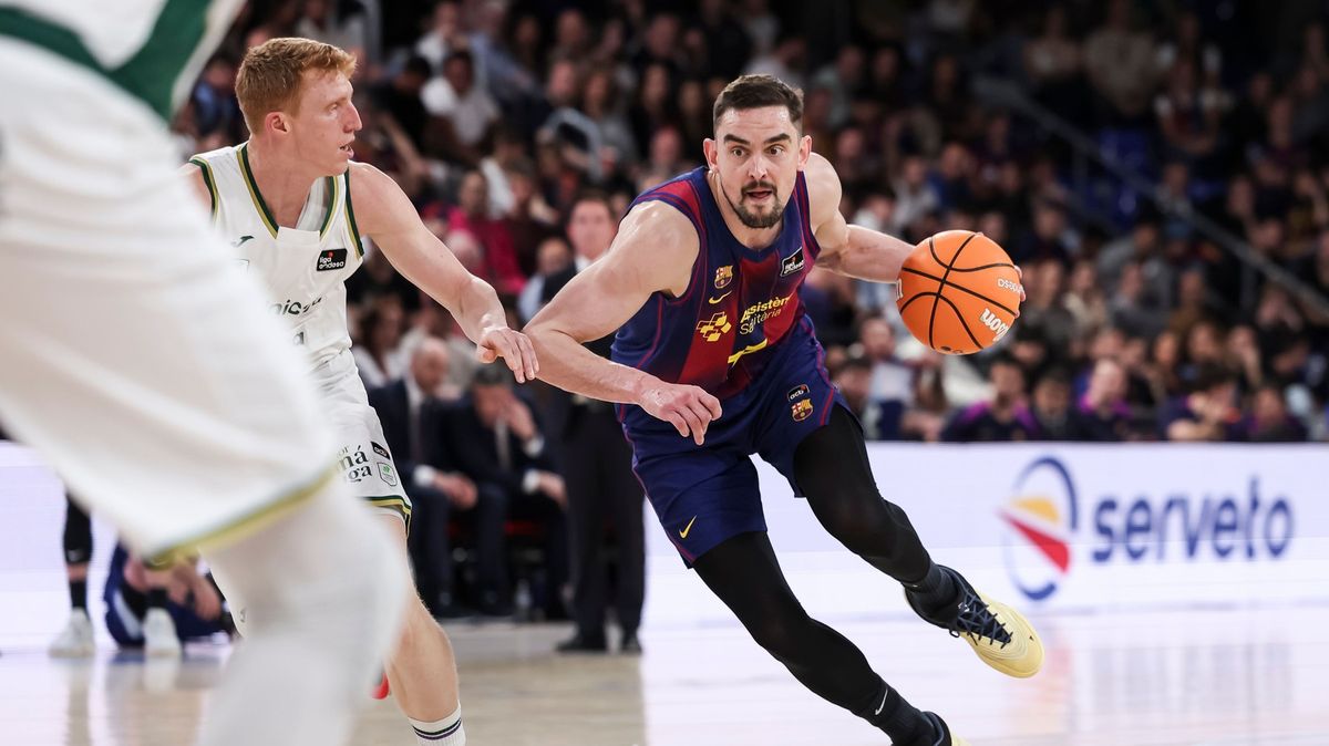 Satoranský a Veselý pomohli Barceloně v Evropské lize do předkola play off