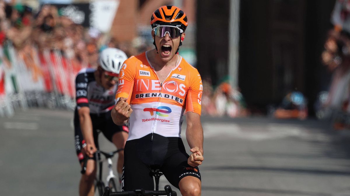 Laurance vyhrál třetí etapu v Baskicku, Seixas udržel žlutý dres