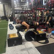 Trénink Jiřího Procházky před UFC 327.