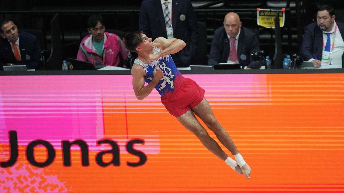 Devatenáctiletý gymnasta Daněk byl třetí na Světovém poháru v Káhiře