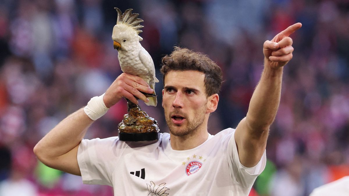Goretzka slavil titul s ptákem na rameni. Po roce jsme ho zase vypustili z klece, smála se hvězda Bayernu