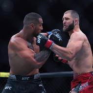 Jiří Procházka (vpravo) v souboji s Carlosem Ulbergem.