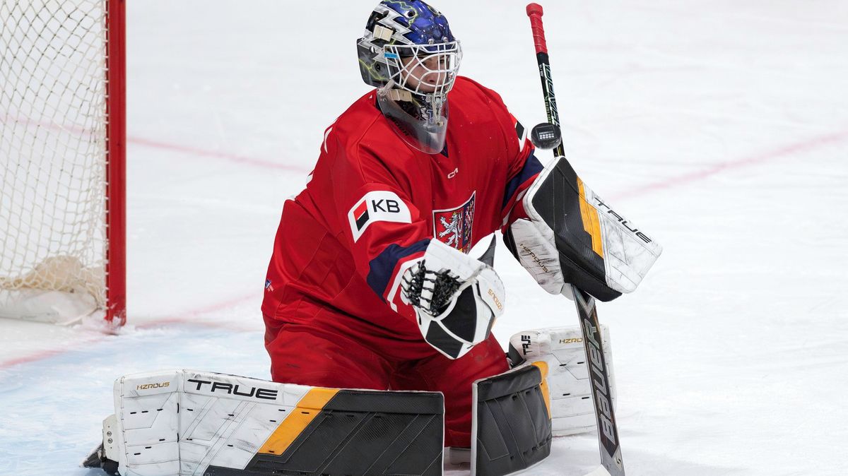 Parádní úspěch. Český talent si v zámoří vychytal ocenění pro nejlepšího brankáře