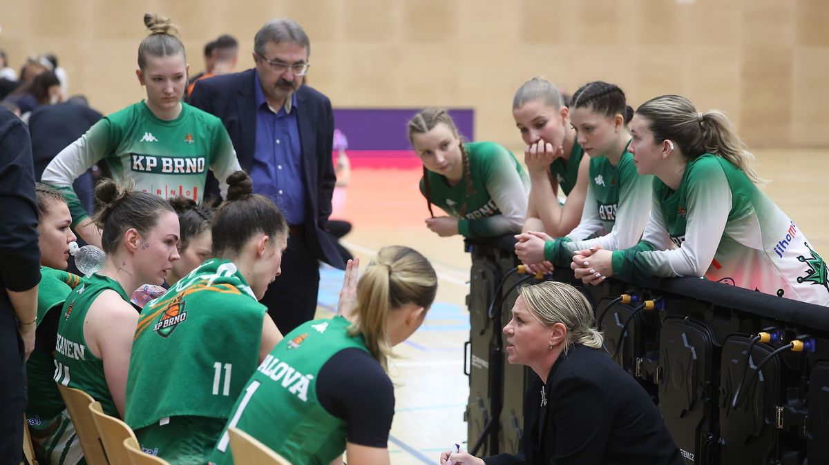 Basketbalistky KP Brno jsou třetími semifinalistkami ligového play off