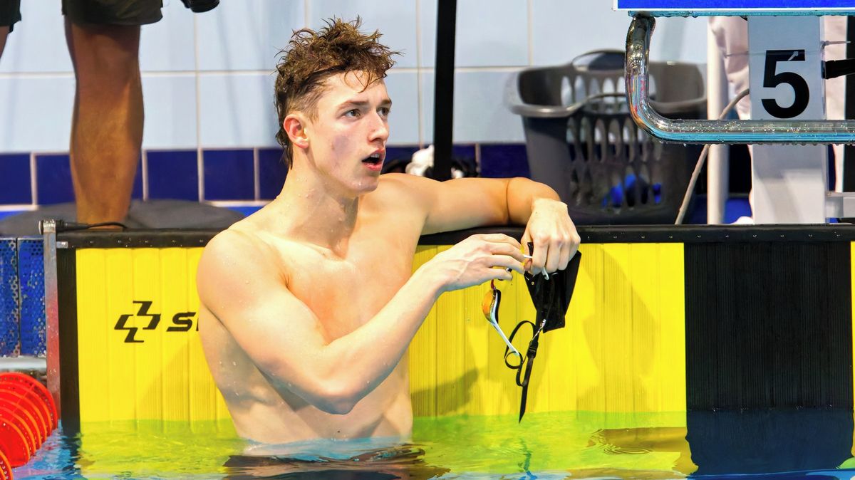 Plavec Foltýn vylepšil český rekord i na prsařské padesátce