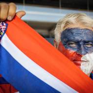 <p></p>
<p>Fanoušci před utkáním skupiny B mistrovství světa hokejistů, Slovensko – Česko, 23. května 2026, Fribourg, Švýcarsko.</p>
<p></p>
<p></p>