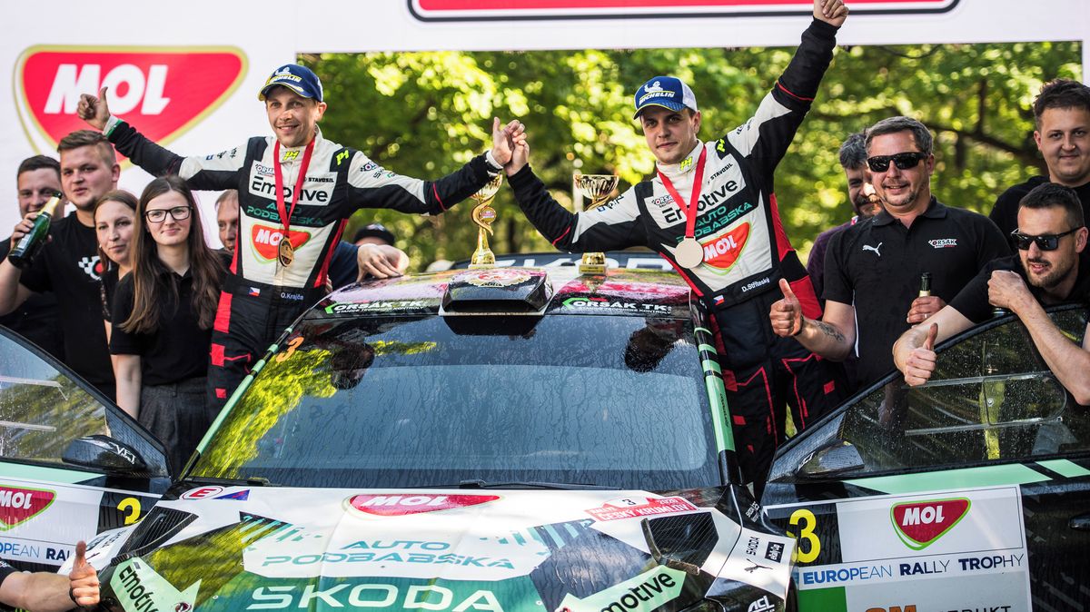 Rallye Český Krumlov vyhrál Dominik Stříteský