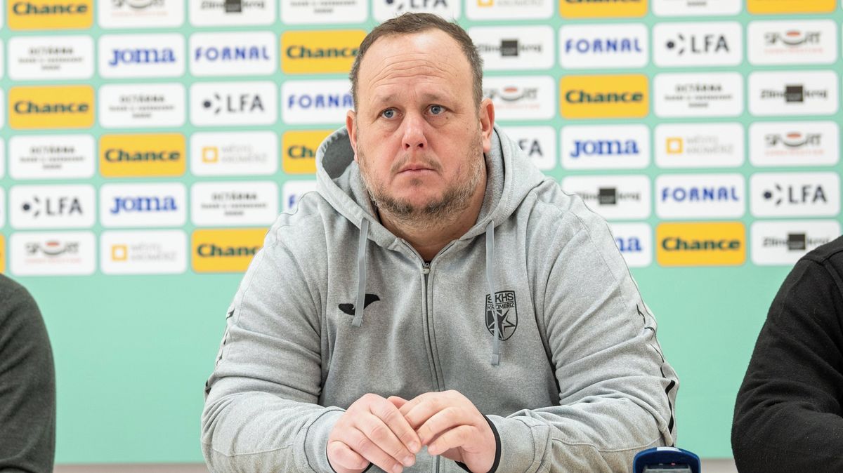 U fotbalistů Kroměříže skončil ze zdravotních důvodů kouč Kříž