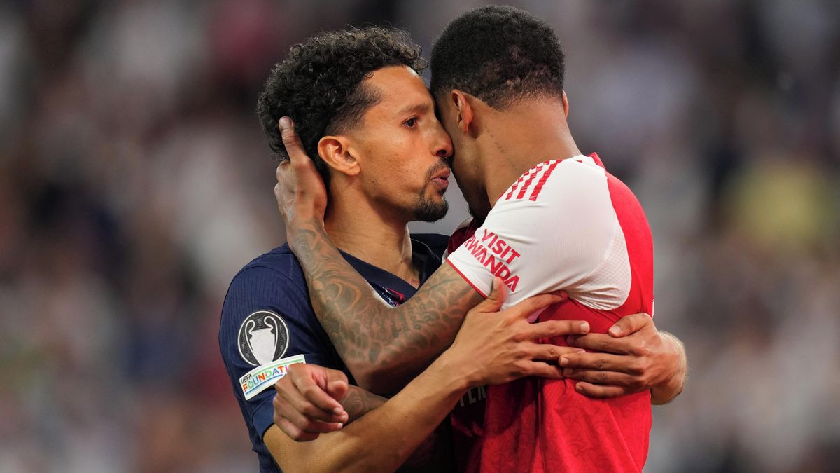 Místo oslav působivé gesto. Kapitán PSG utěšoval po finále Ligy mistrů soupeře