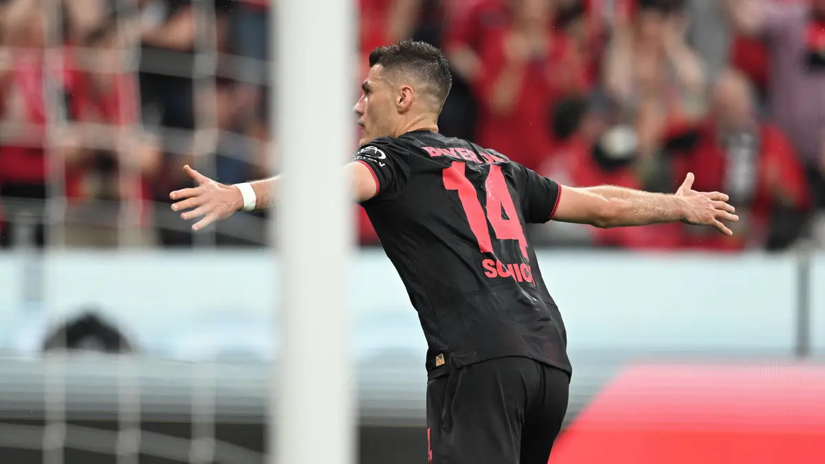 Schickův hattrick posouvá Leverkusen na čtvrté místo, do Ligy mistrů míří i Hoffenheim