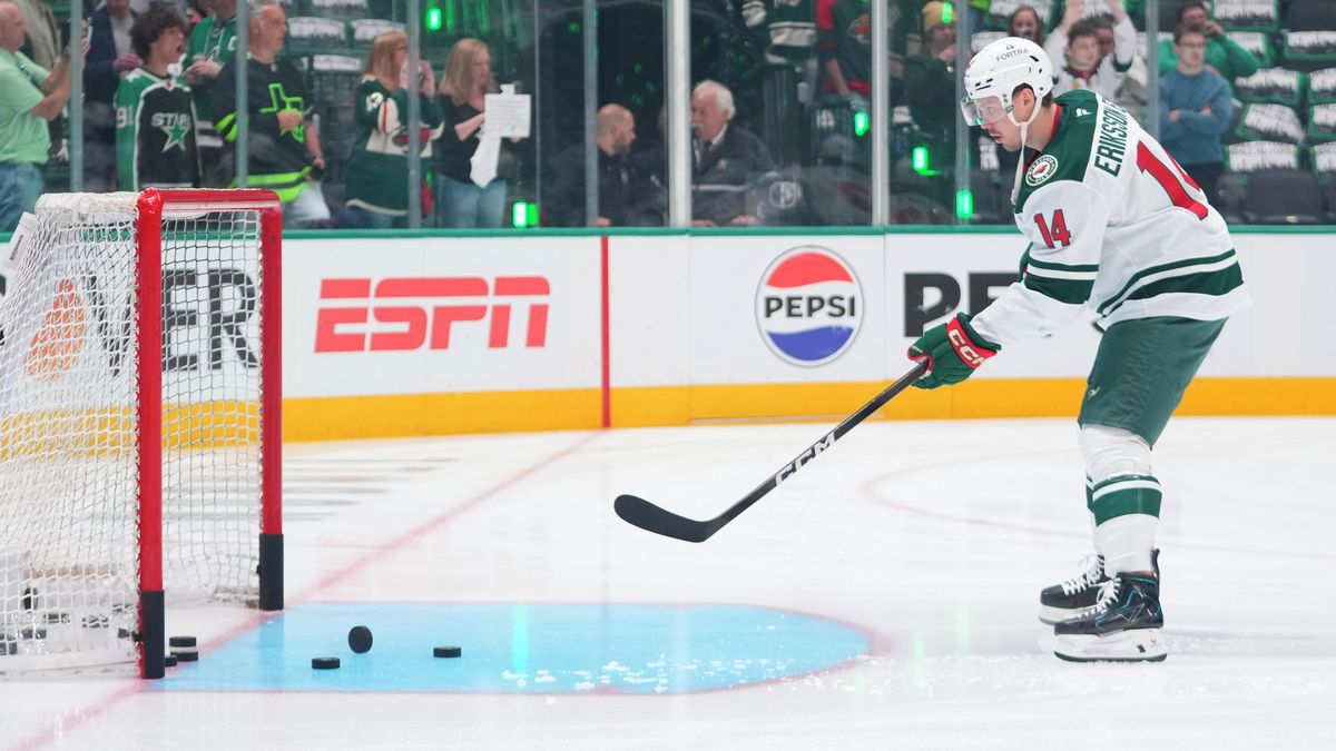 Minnesotě bude v úvodu série NHL s Coloradem chybět zraněný centr Eriksson Ek