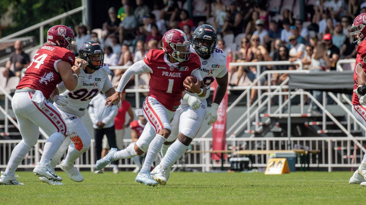 Prague Lions budou hrát v nově vzniklé soutěži amerického fotbalu EFA
