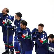 Italové byli po utkání proti Čechům smutní.