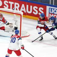 Ital Nicholas Saracino otevřel skóre v duelu s Českem.