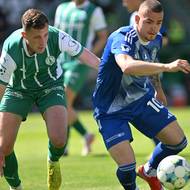 Matěj Kadlec z Bohemians a olomoucký Václav Sejk